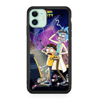 Rick And Morty Back To The Future iPhone 11 Case