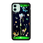 Rick And Morty Portal Fall iPhone 11 Case