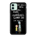 Rick And Morty Quotes iPhone 11 Case