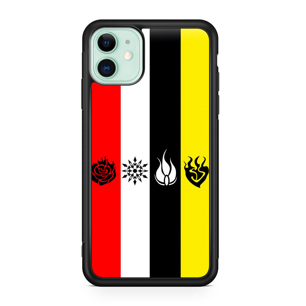 RWBY All Symbols iPhone 12 Case