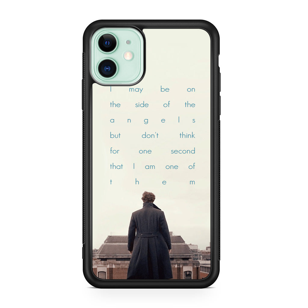 Sherlock Holmes Quote iPhone 11 Case