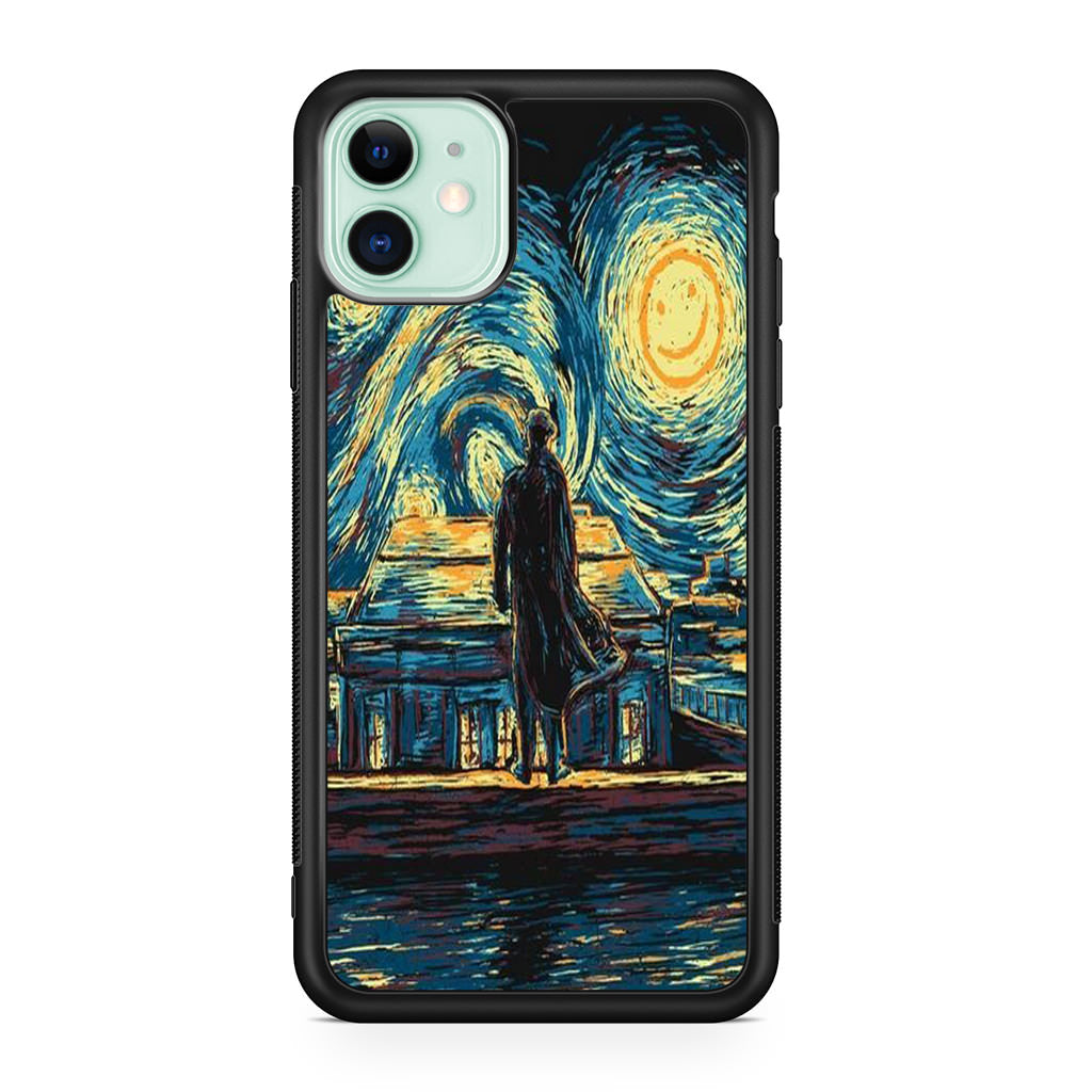 Sherlock Starry Night iPhone 11 Case