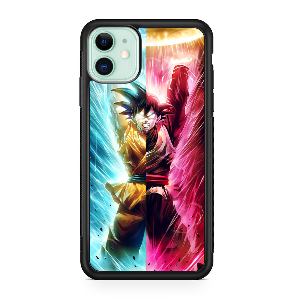 Spirit Bomb Split Goku Dragon Ball iPhone 11 Case