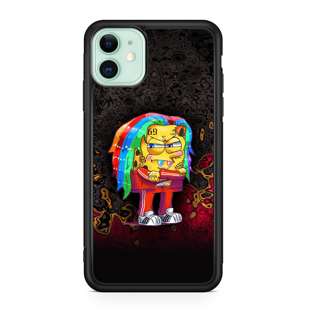 Sponge Hypebeast 69 Mode iPhone 11 Case