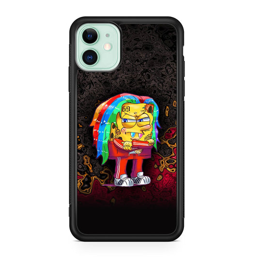 Sponge Hypebeast 69 Mode iPhone 12 mini Case