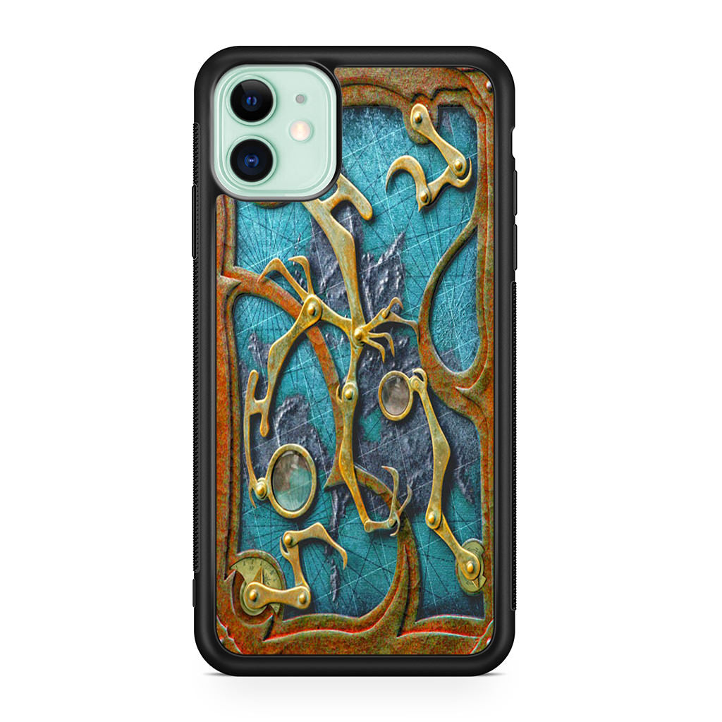 Steampunk Book Cover iPhone 11 Case