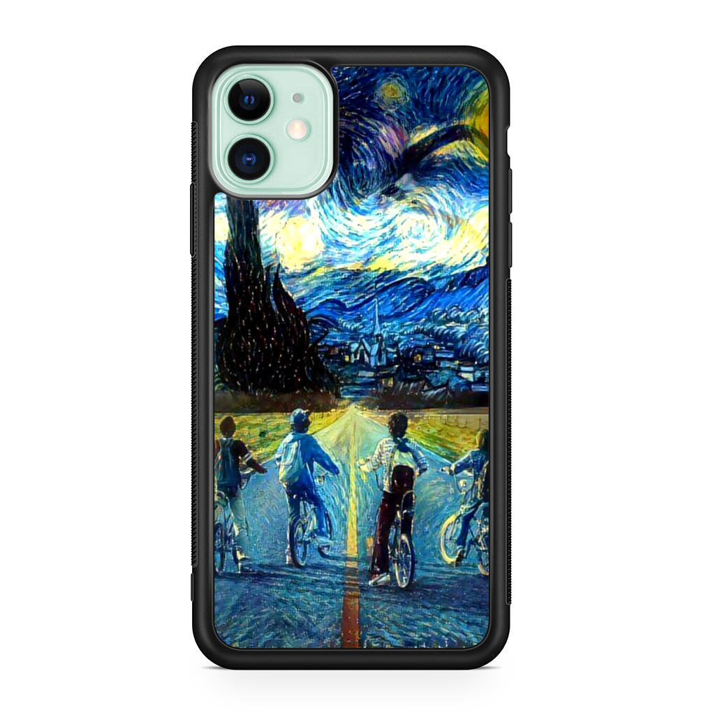 Stranger At Starry Night iPhone 11 Case