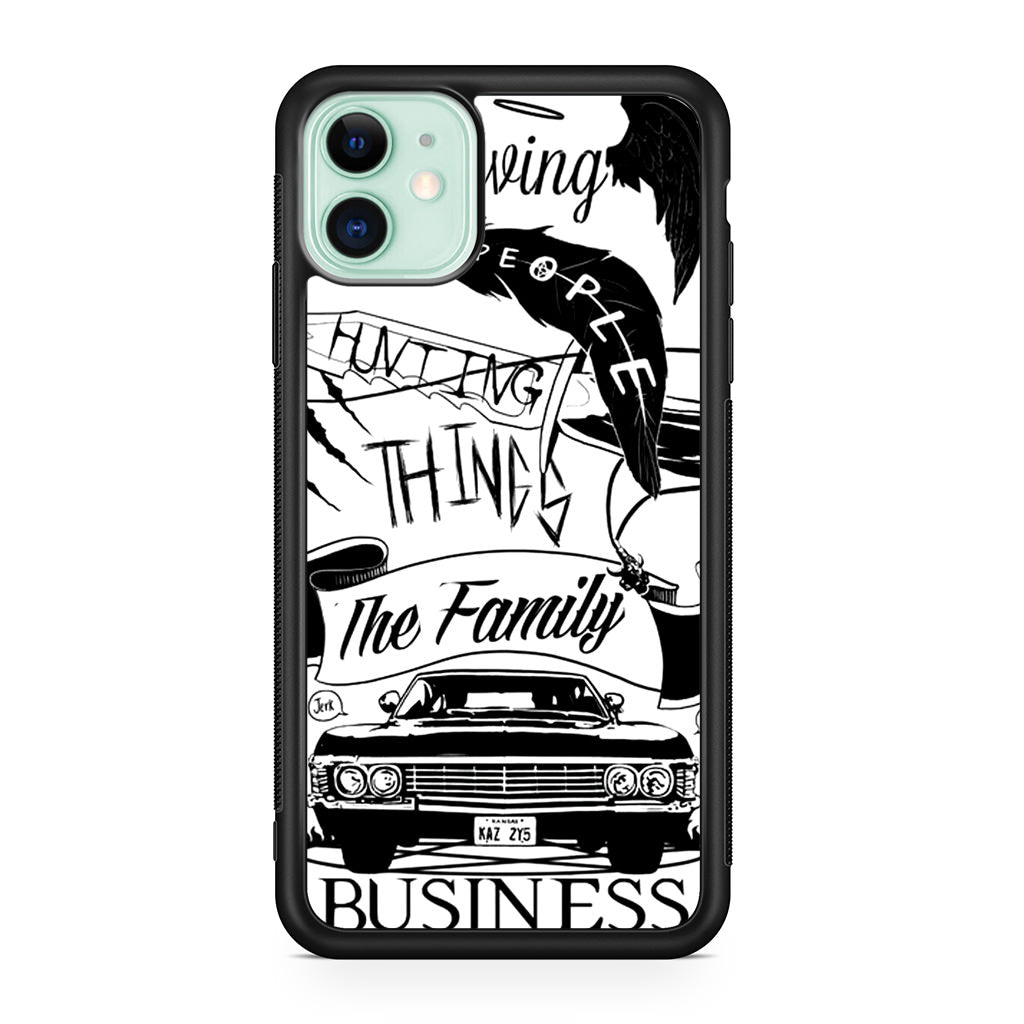 Supernatural Family Business Saving People iPhone 12 Case