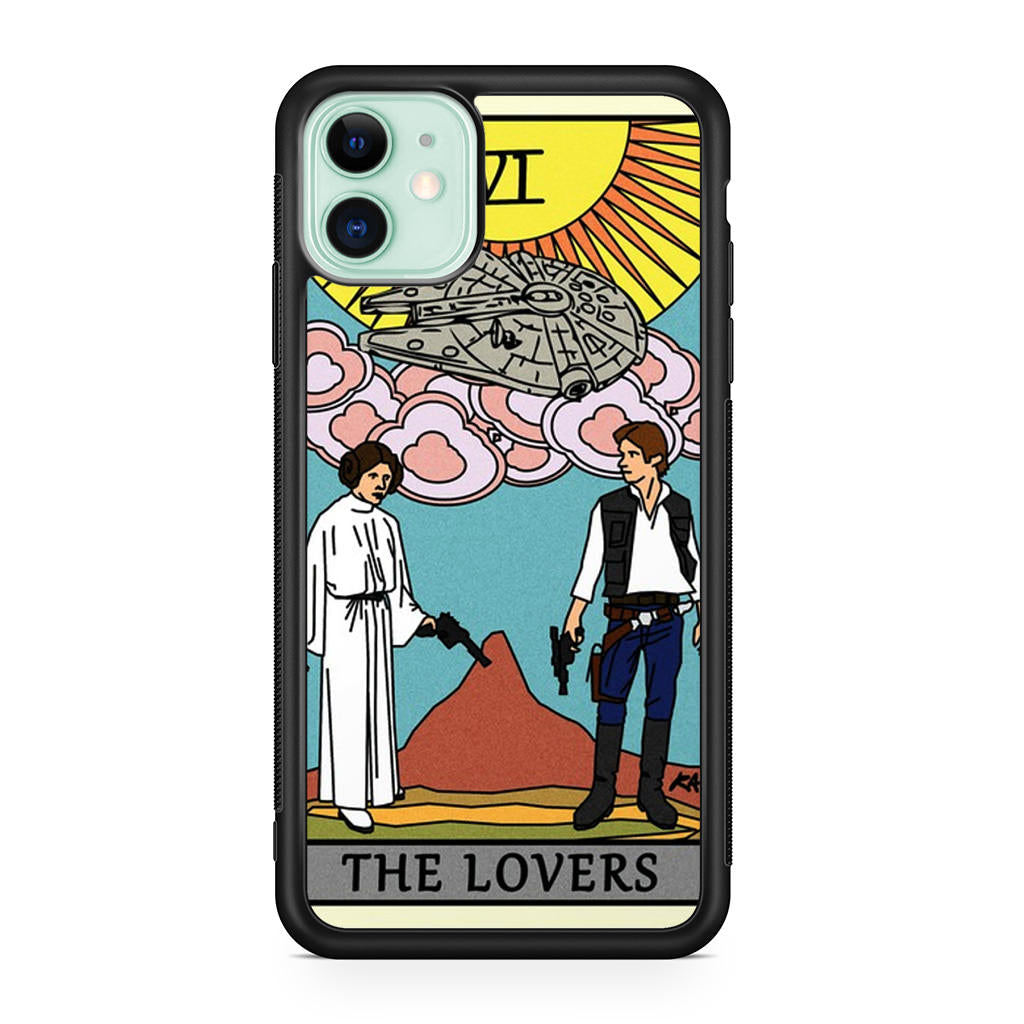 The Lovers Tarot Card iPhone 11 Case