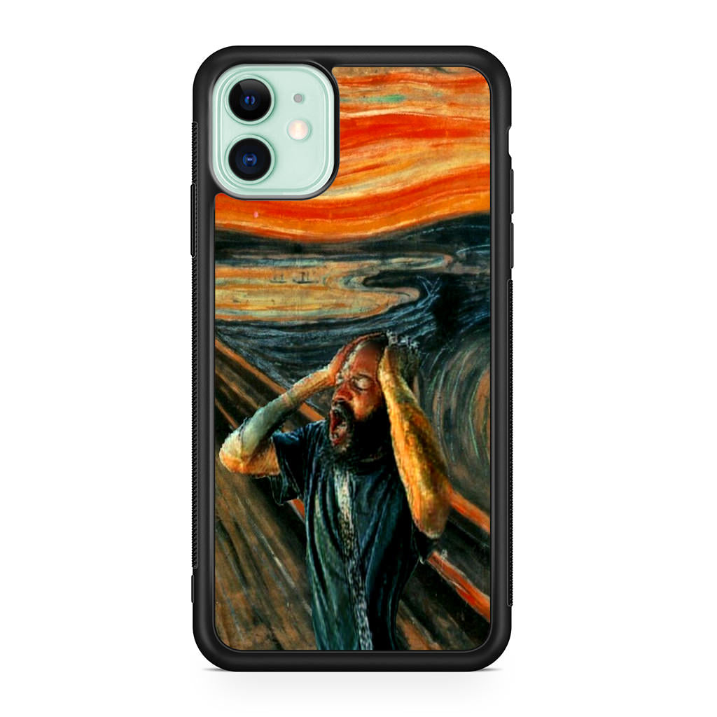 The Scream Death Grips iPhone 11 Case