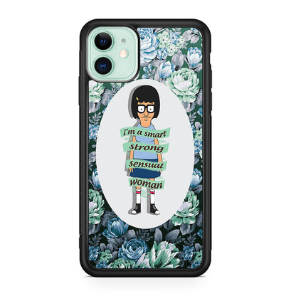 Tina Belcher Flower Woman Quotes iPhone 12 mini Case