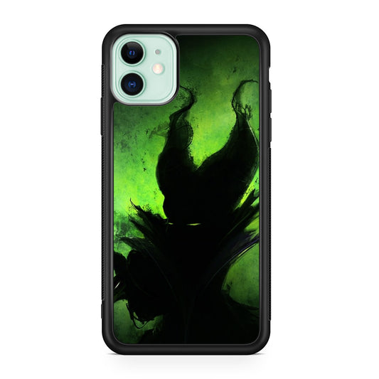Villains Maleficent Silhouette iPhone 12 mini Case