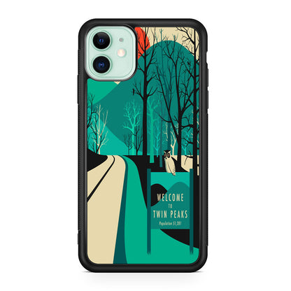 Welcome To Twin Peaks iPhone 11 Case