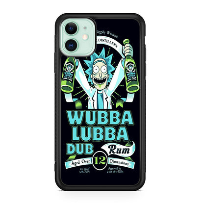 Wubba Lubba Dub Rum iPhone 12 Case