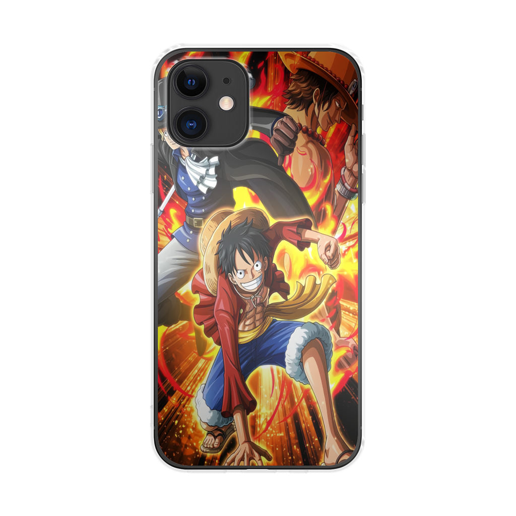 Ace Sabo Luffy Brotherhood iPhone 12 mini Case