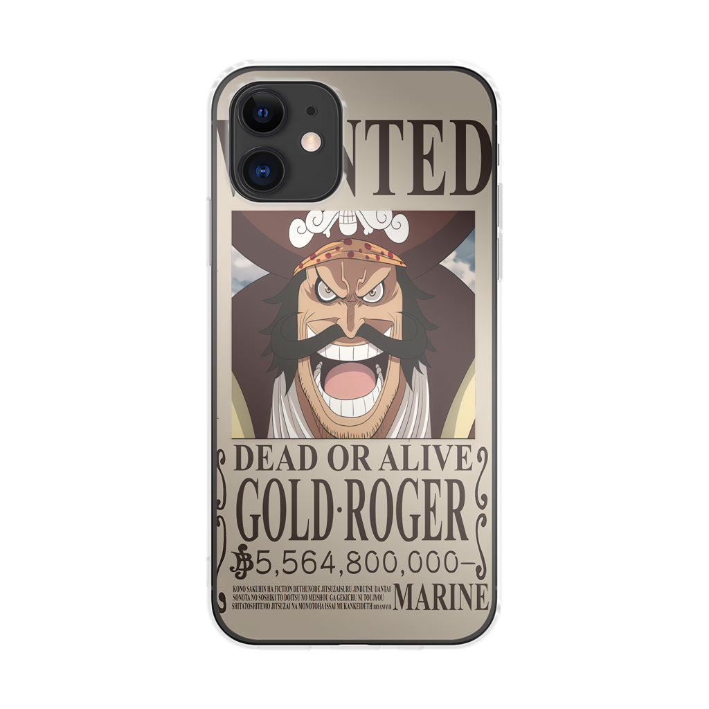 Gold Roger Bounty iPhone 11 Case