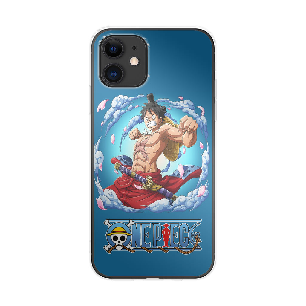 Luffy Arc Wano One Piece iPhone 12 Case