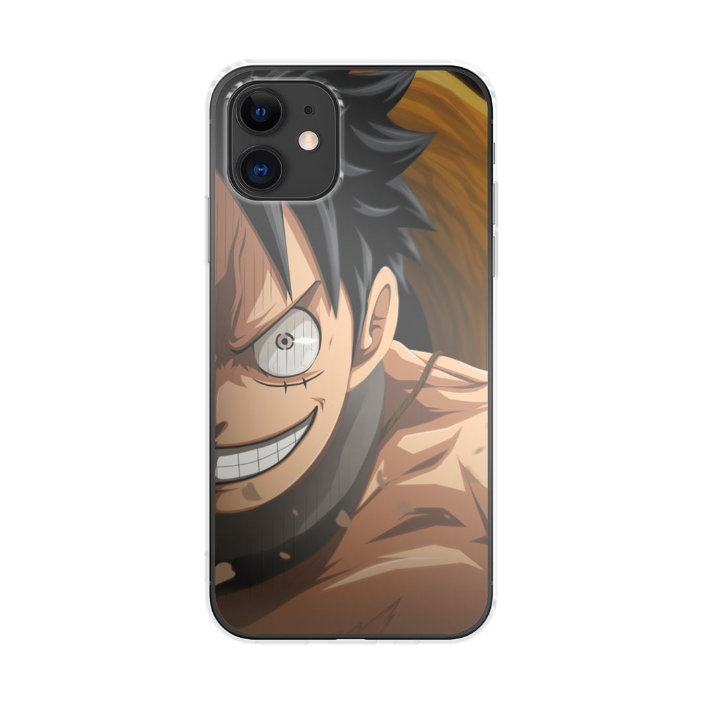Luffy Half Smile iPhone 12 Case