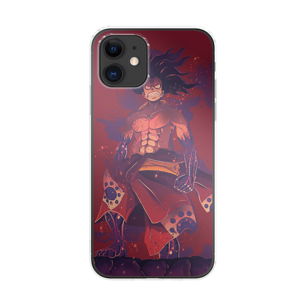 Luffy Snake Man Art iPhone 12 Case