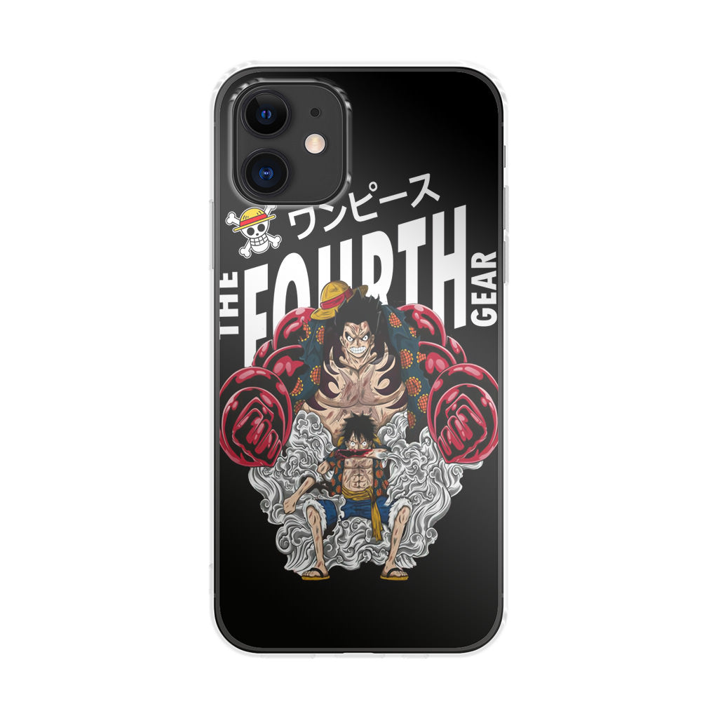 Luffy The Fourth Gear Black iPhone 12 mini Case