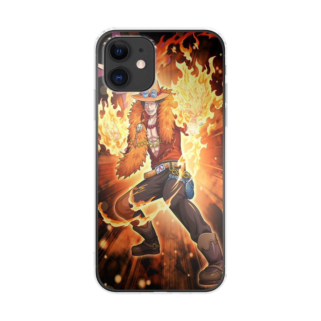 Portgas D Ace Fire Power iPhone 11 Case