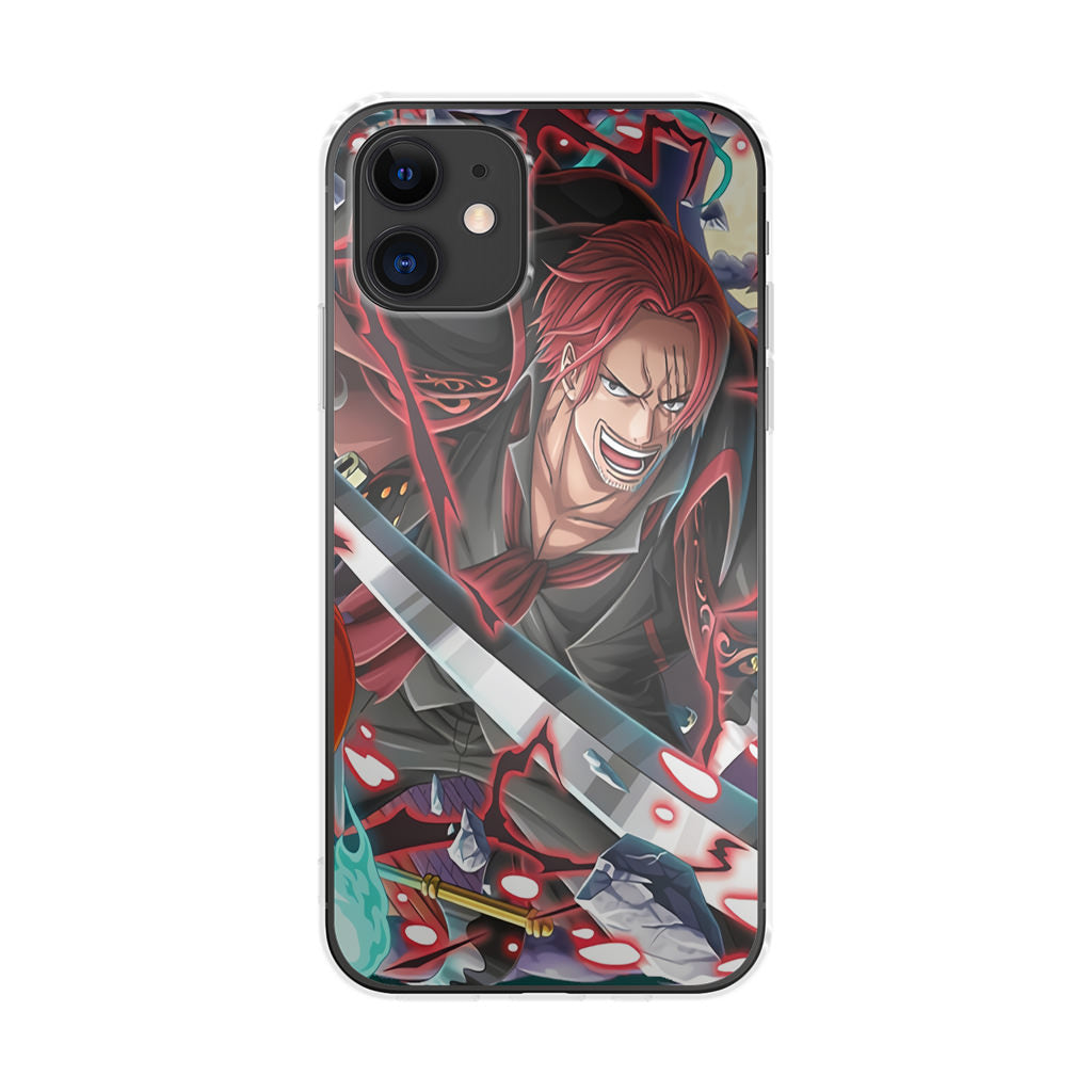 Red Hair Shanks iPhone 12 Case