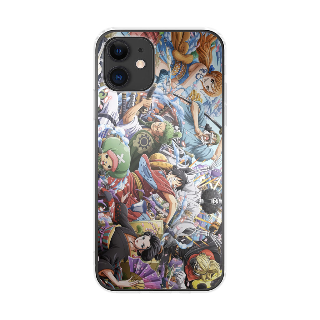Straw Hat Pirates Arc Wano iPhone 12 Case