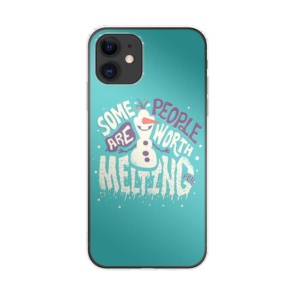Olaf Frozen Is Melting iPhone 11 Case