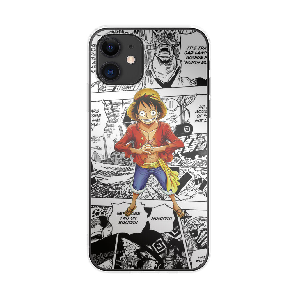 One Piece Luffy Comics iPhone 11 Case