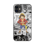 One Piece Luffy Comics iPhone 12 Case