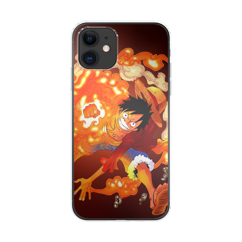 One Piece Luffy Red Hawk iPhone 12 Case