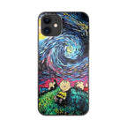 Peanuts At Starry Night iPhone 11 Case