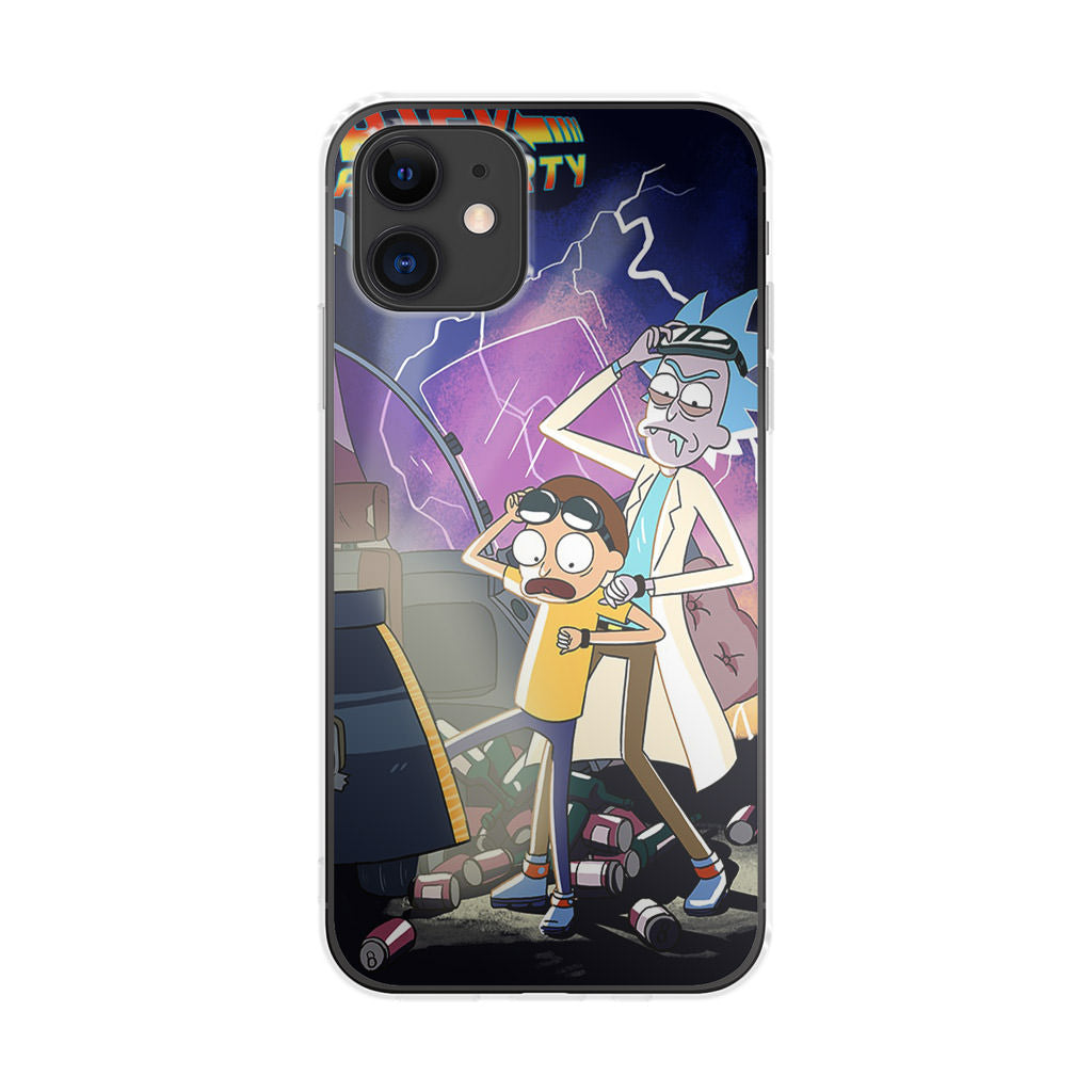 Rick And Morty Back To The Future iPhone 12 mini Case
