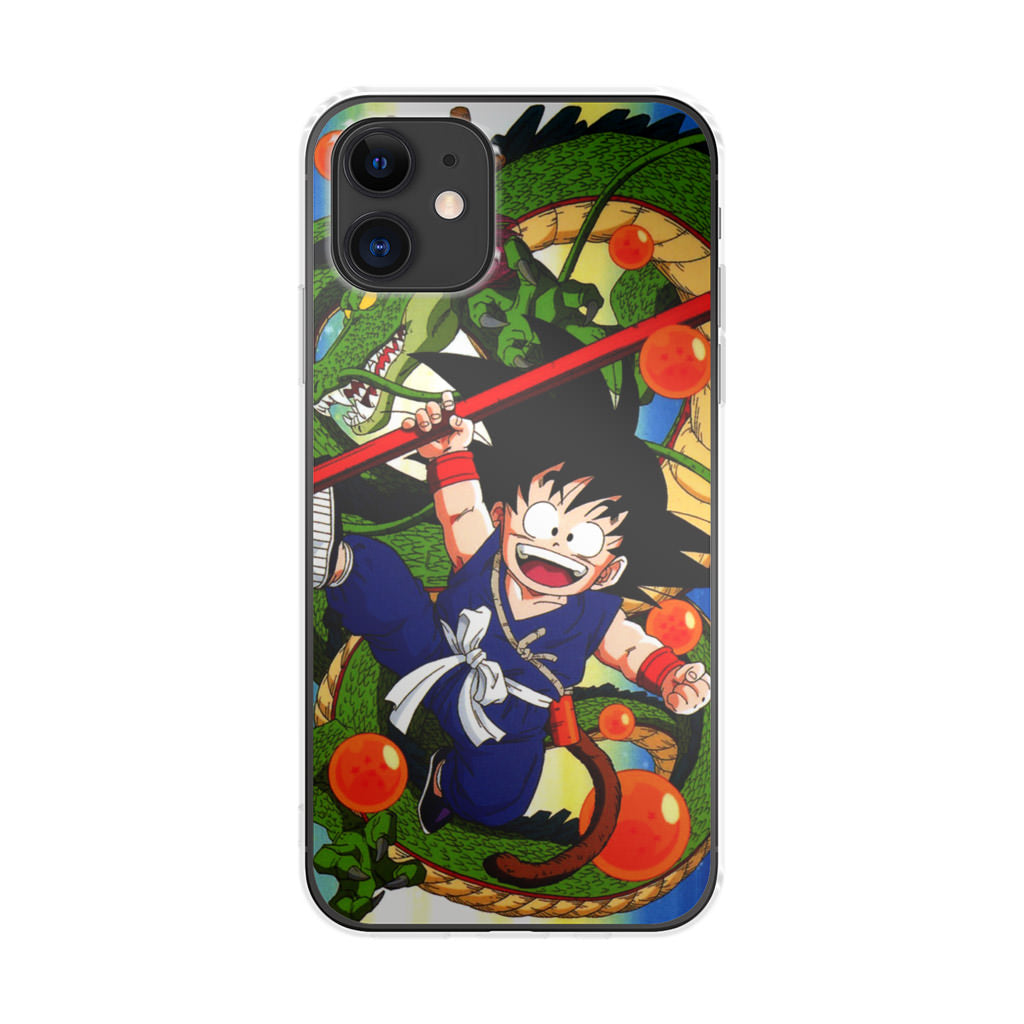 Shenlong And Little Goku Dragon Ball iPhone 11 Case