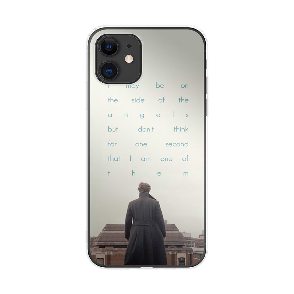 Sherlock Holmes Quote iPhone 11 Case