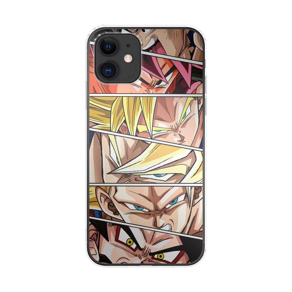 Son Goku Forms iPhone 12 Case