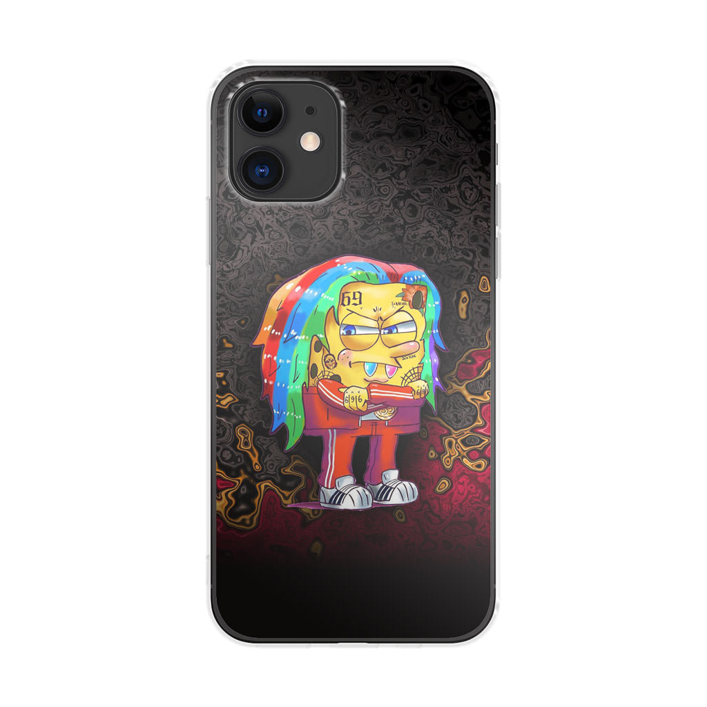 Sponge Hypebeast 69 Mode iPhone 11 Case