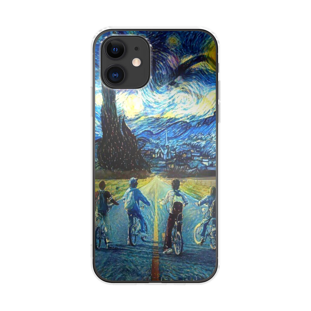 Stranger At Starry Night iPhone 12 Case