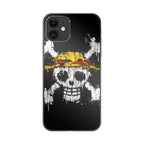 Straw Hat Pirate Logo Paint iPhone 12 Case