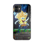 Super Saiyan Spongebob Card iPhone 12 Case