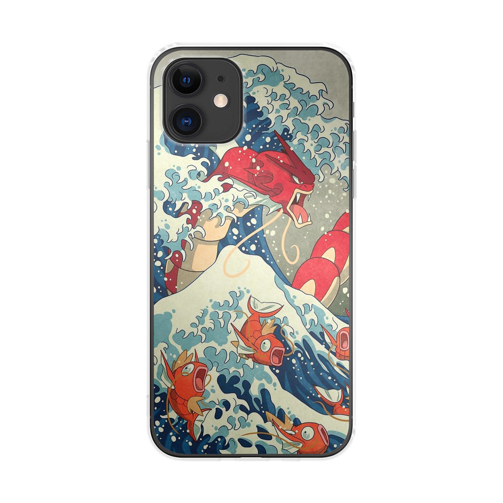 The Great Wave Of Gyarados iPhone 12 mini Case