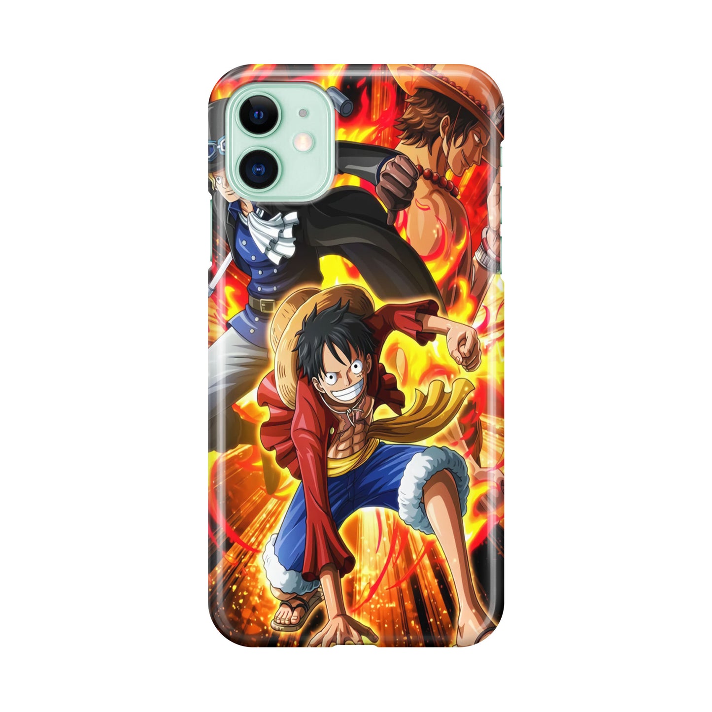 Ace Sabo Luffy Brotherhood iPhone 11 Case