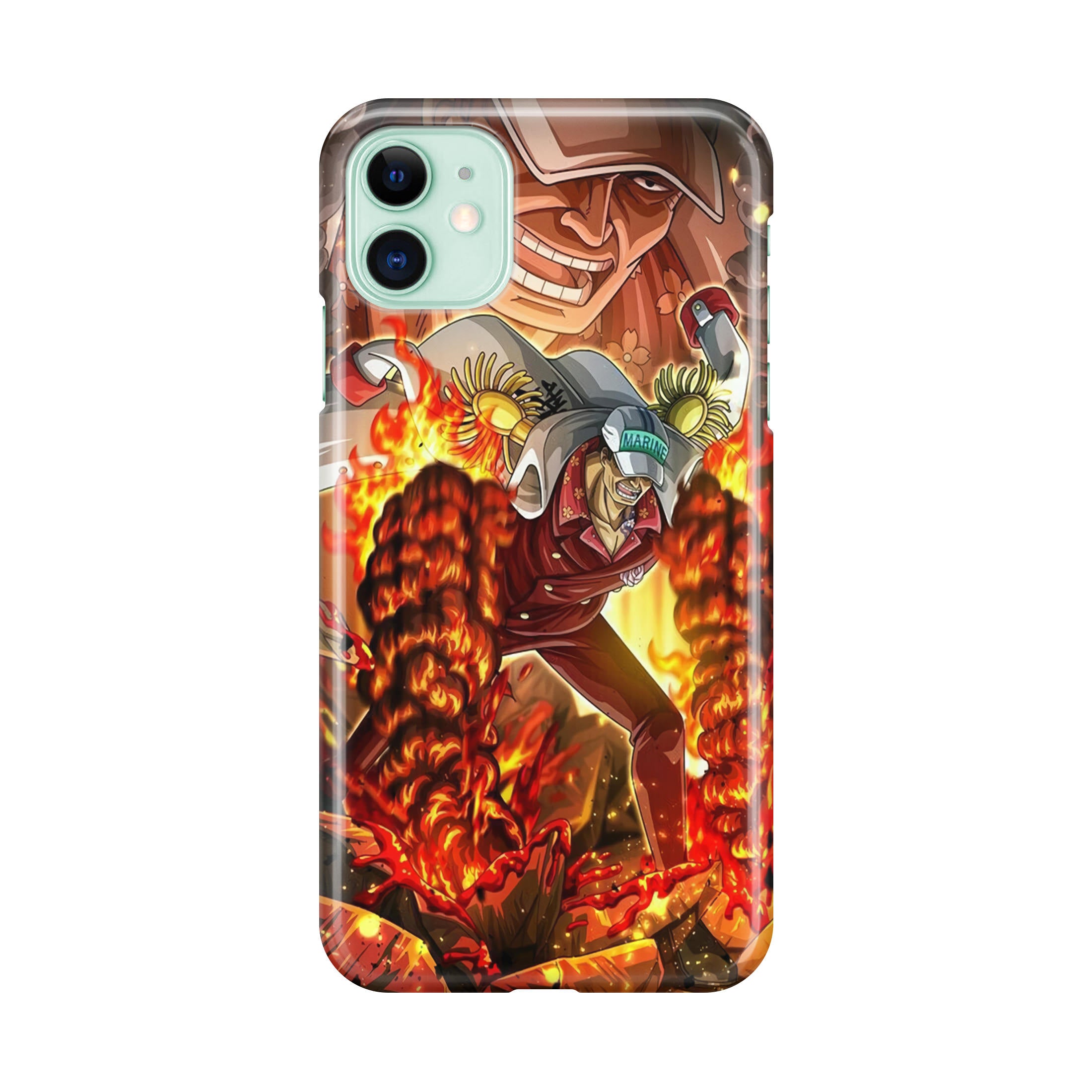 Akainu Exploding Volcano iPhone 12 mini Case