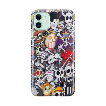 All Pirate Symbols One Piece iPhone 11 Case