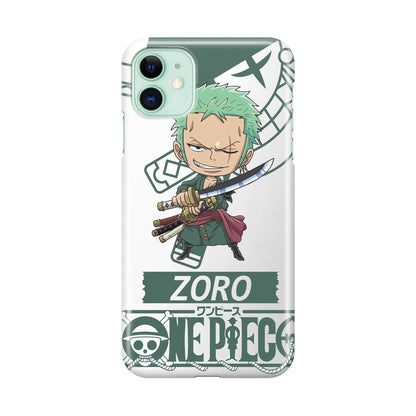 Chibi Zoro iPhone 12 mini Case
