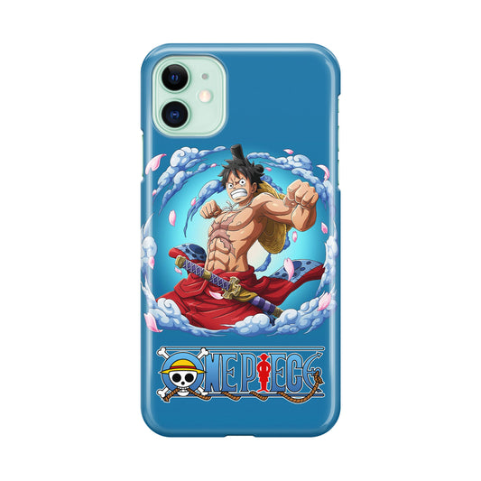 Luffy Arc Wano One Piece iPhone 11 Case