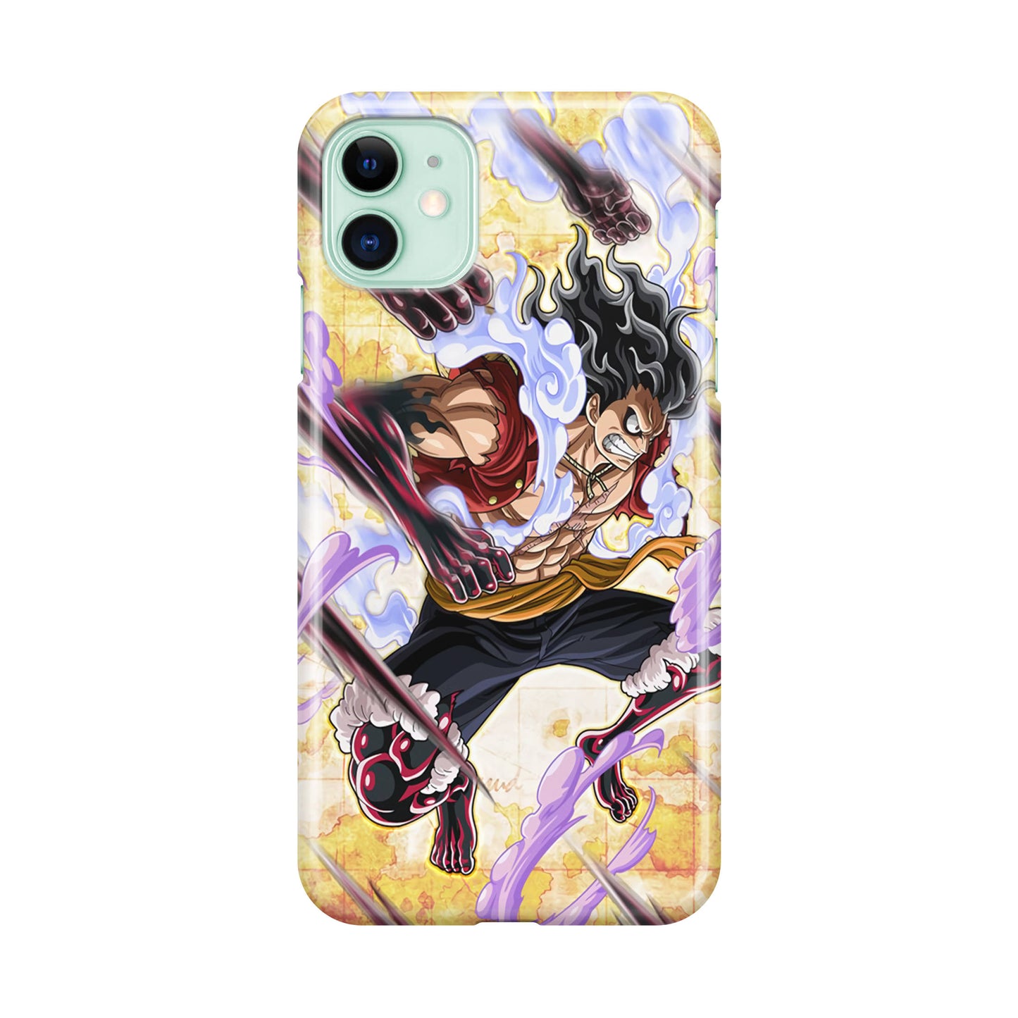 Luffy Gomu Gomu No Black Mamba iPhone 11 Case