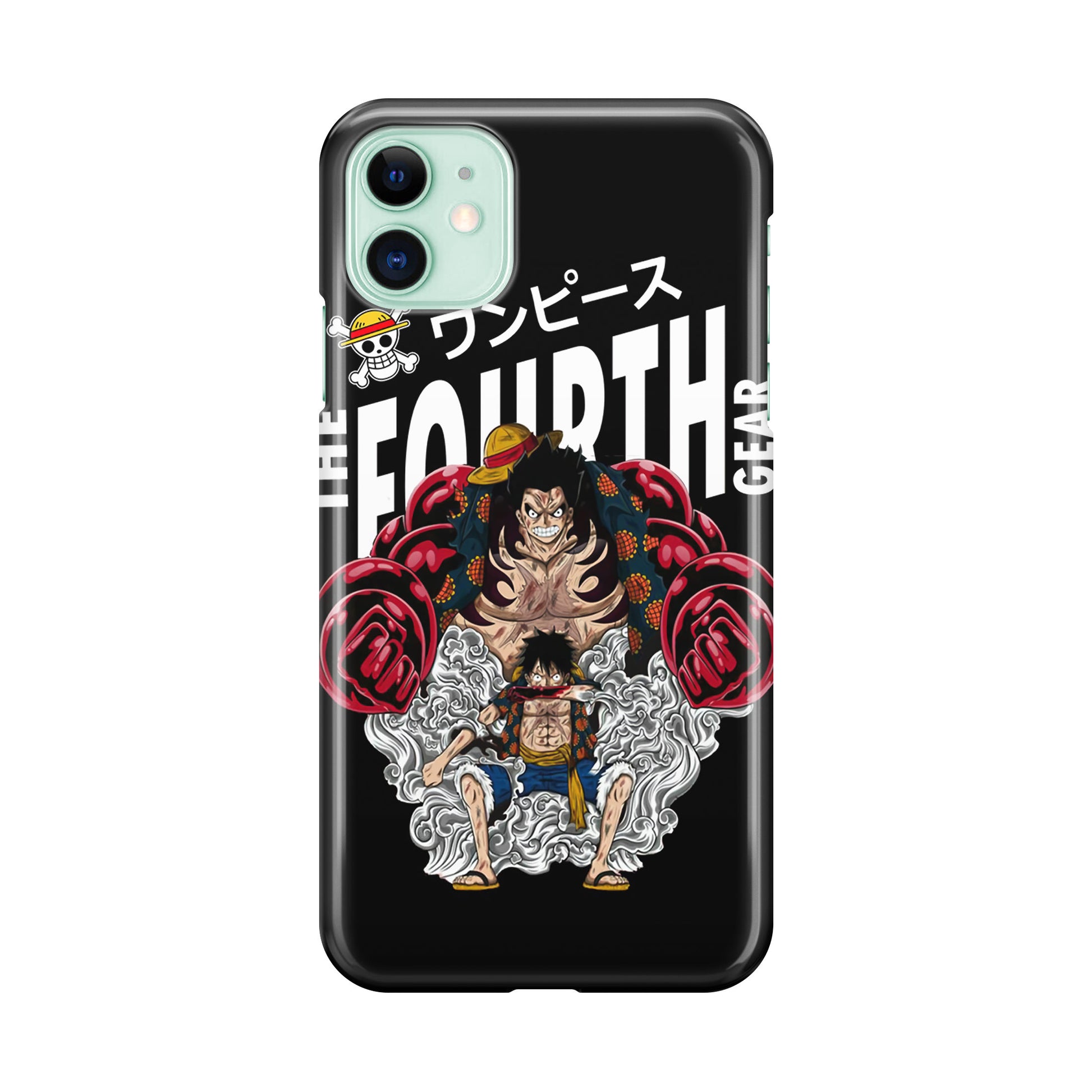 Luffy The Fourth Gear Black iPhone 11 Case