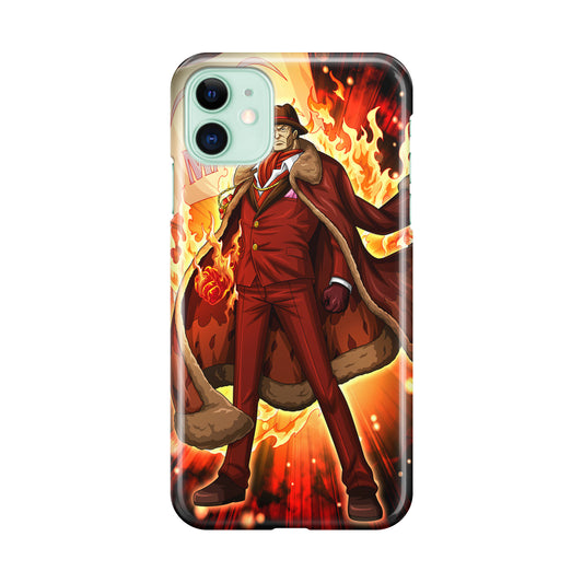 Marine Admiral Sakazuki iPhone 11 Case