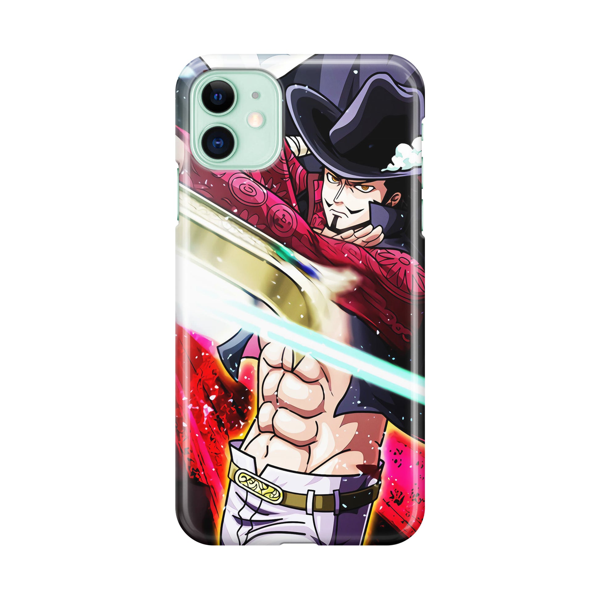 Mihawk The Strongest Swordsman iPhone 11 Case